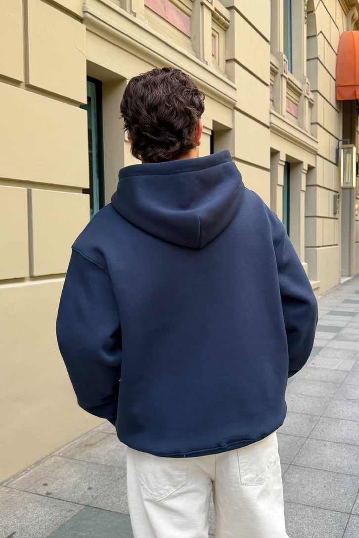 FW Star Cool Puff Relax Fit Hoodie