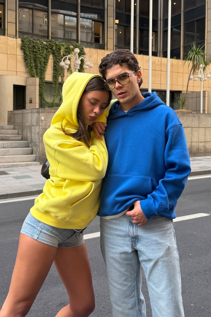 FW Star Cool Puff Relax Fit Hoodie