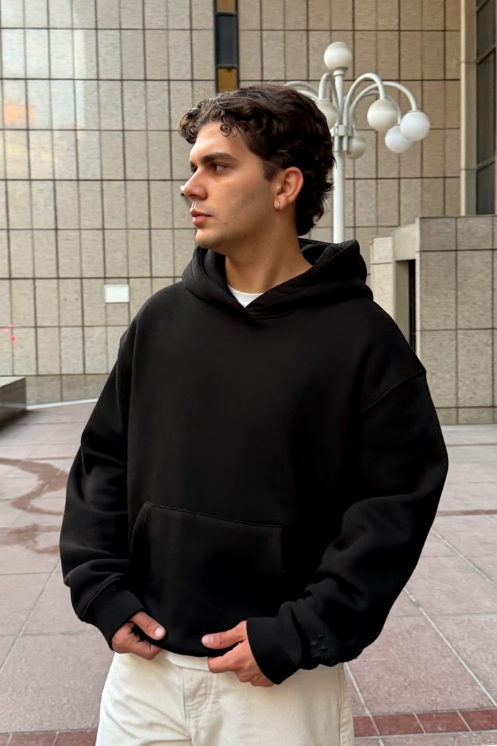 FW Star Cool Puff Relax Fit Hoodie