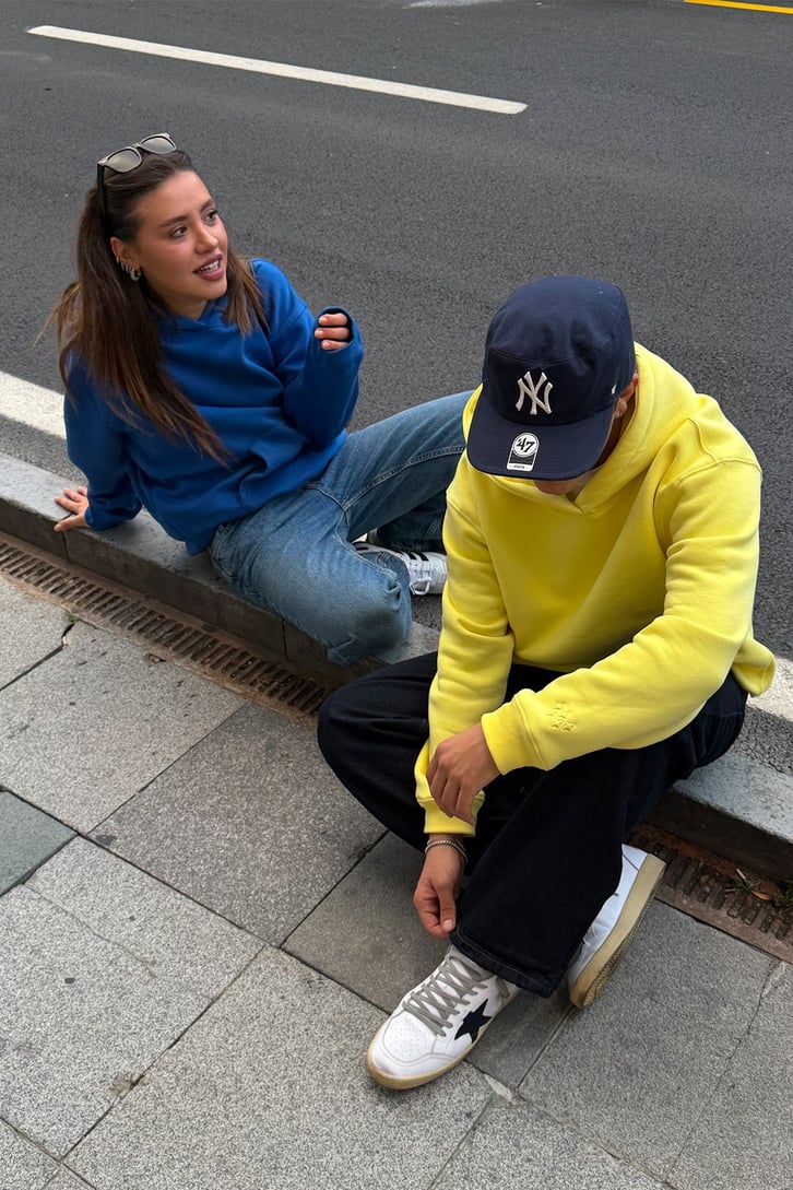 FW Star Cool Puff Relax Fit Hoodie