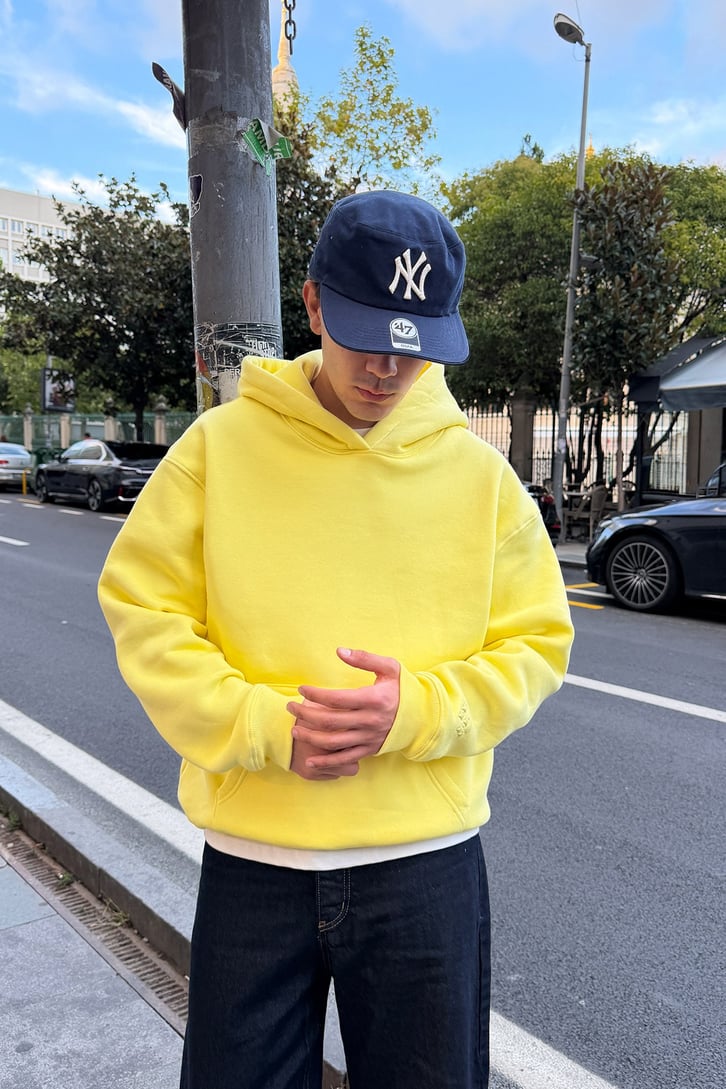 FW Star Cool Puff Relax Fit Hoodie