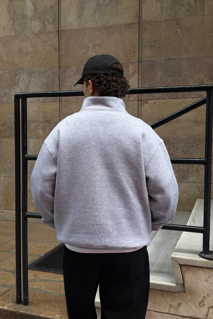 FW Star Relax Fit Half Zip Sweat