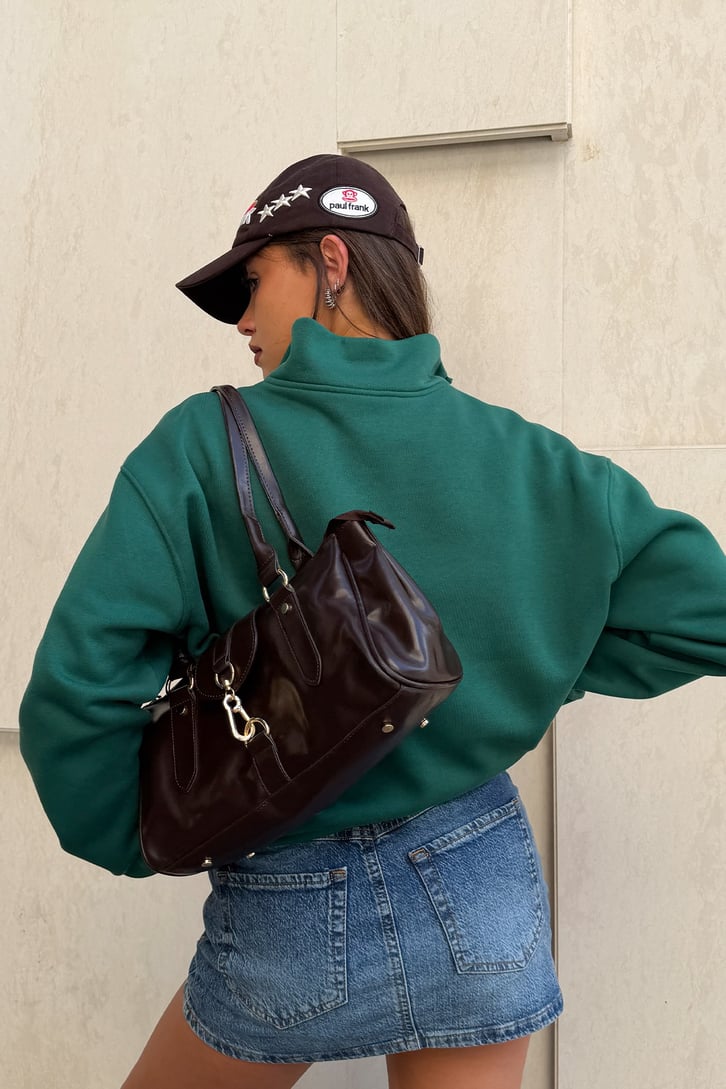 FW Star Relax Fit Half Zip Sweat