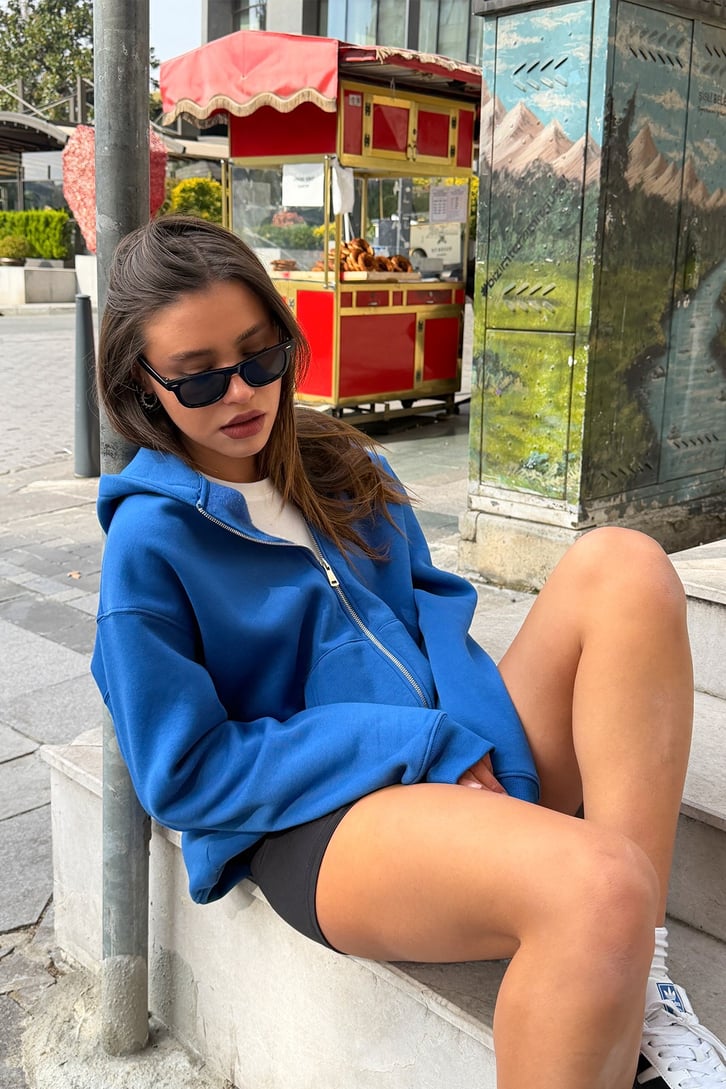 FW Star Relax Fit Zip Hoodie