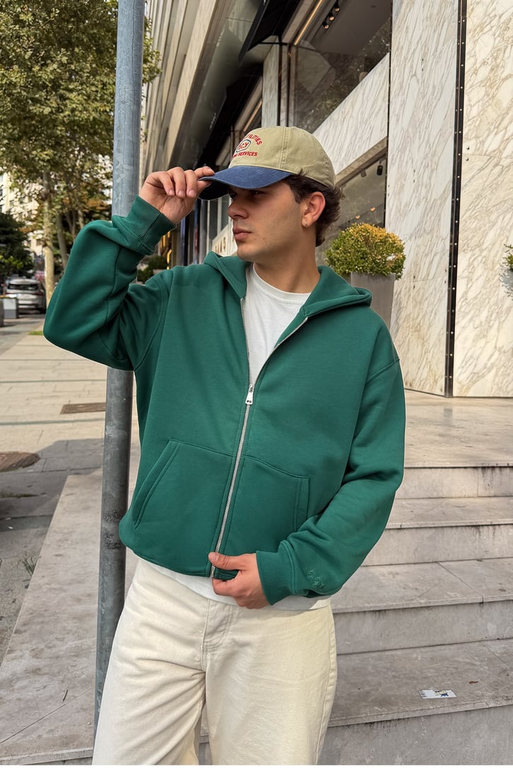 FW Star Relax Fit Zip Hoodie