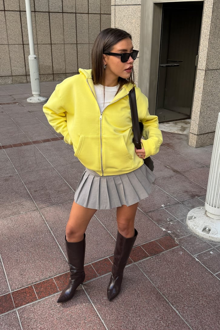 FW Star Relax Fit Zip Hoodie