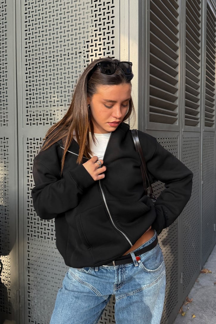 FW Star Relax Fit Zip Hoodie