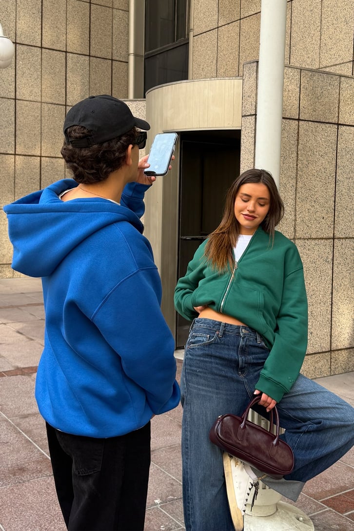 FW Star Relax Fit Zip Hoodie