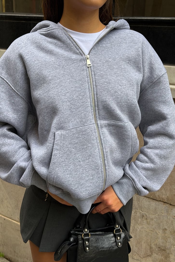 FW Star Relax Fit Zip Hoodie