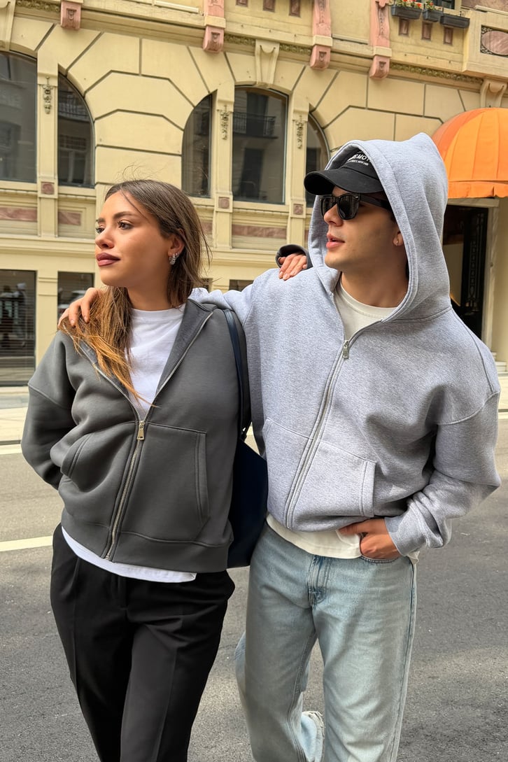 FW Star Relax Fit Zip Hoodie