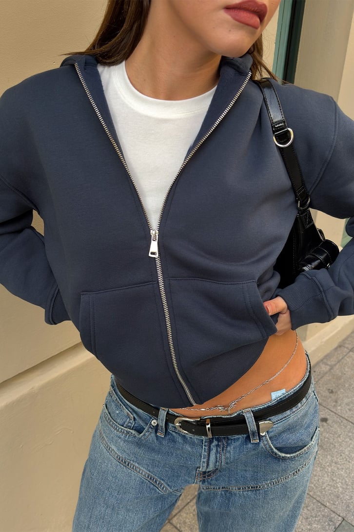 FW Star Relax Fit Zip Hoodie