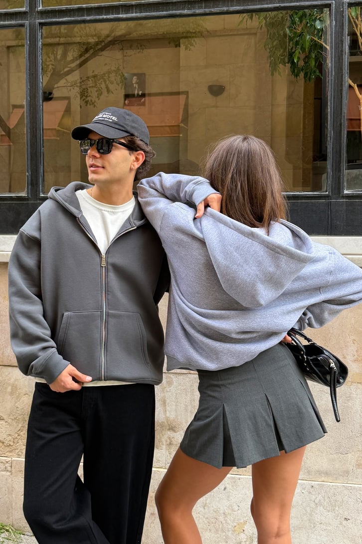 FW Star Relax Fit Zip Hoodie