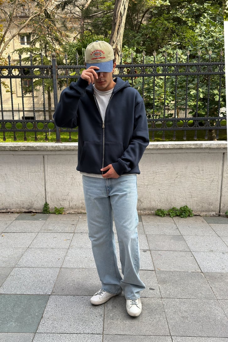 FW Star Relax Fit Zip Hoodie