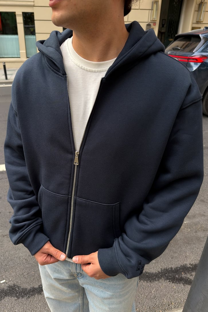 FW Star Relax Fit Zip Hoodie