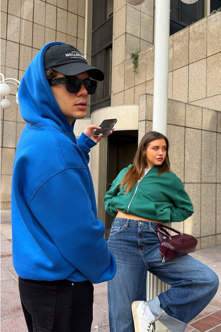FW Star Relax Fit Zip Hoodie