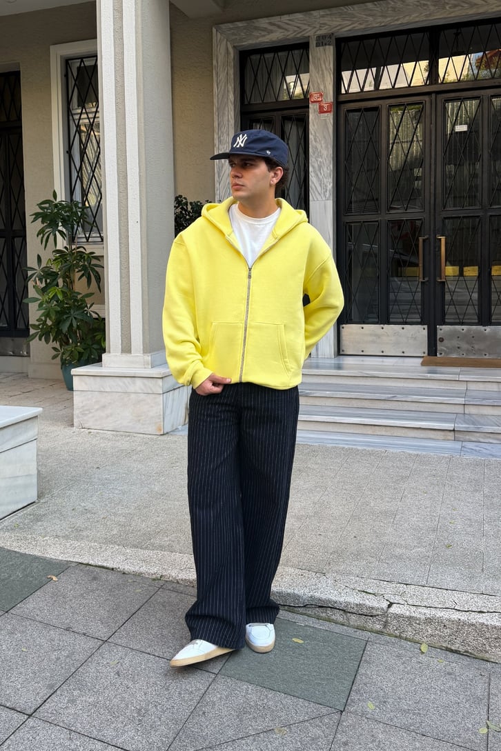 FW Star Relax Fit Zip Hoodie