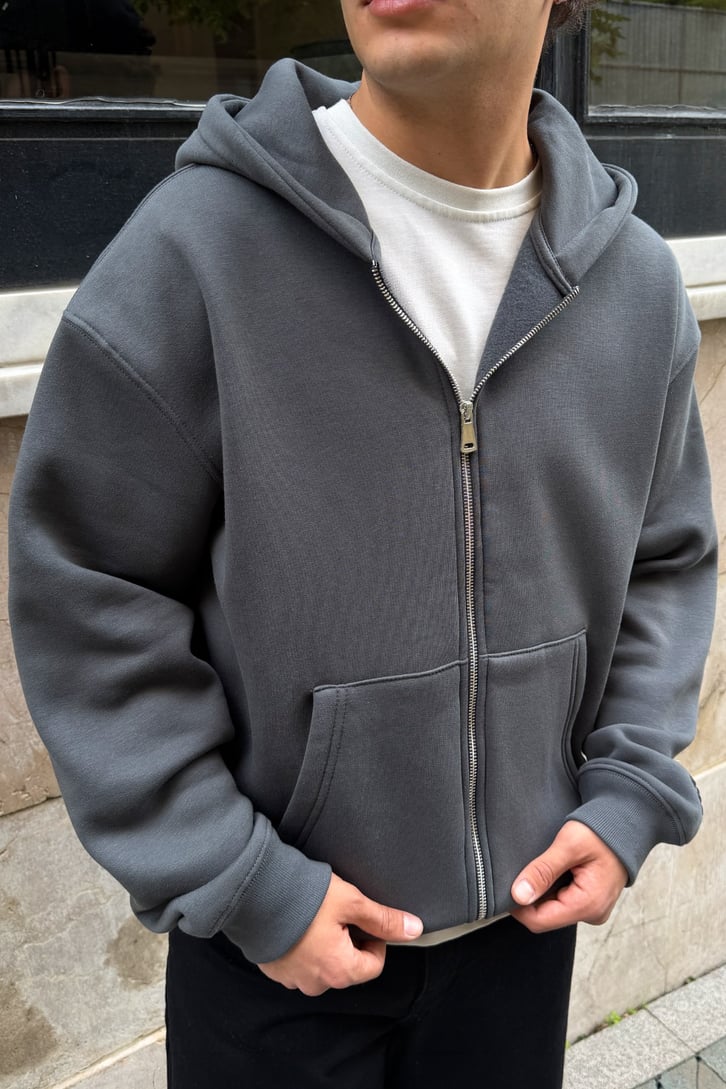 FW Star Relax Fit Zip Hoodie