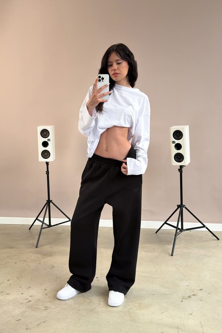 FW Star Toggle Cuff Baggy Sweatpants
