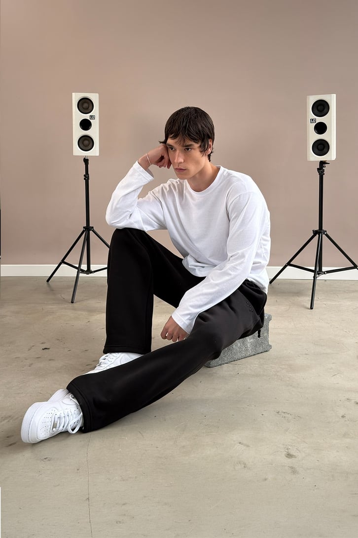 FW Star Toggle Cuff Baggy Sweatpants