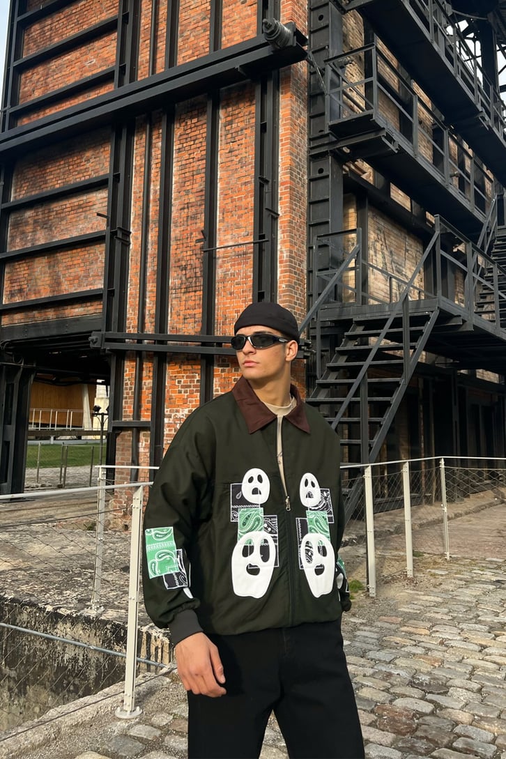 Ghost Patch Detay Haki Ceket