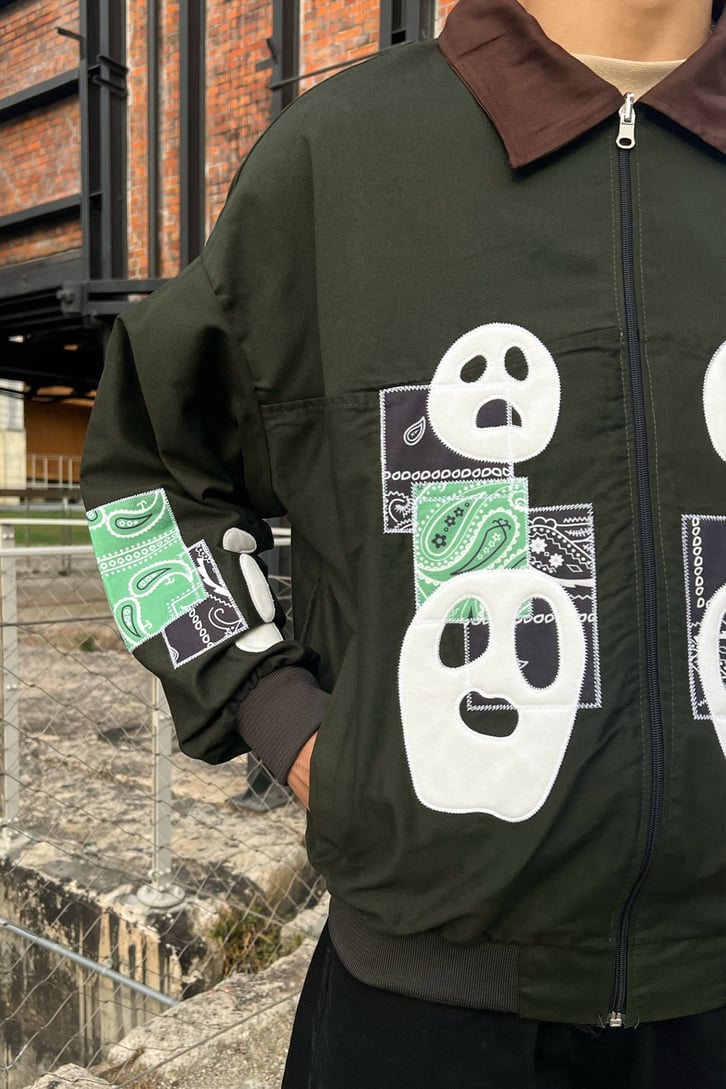 Ghost Patch Detay Haki Ceket