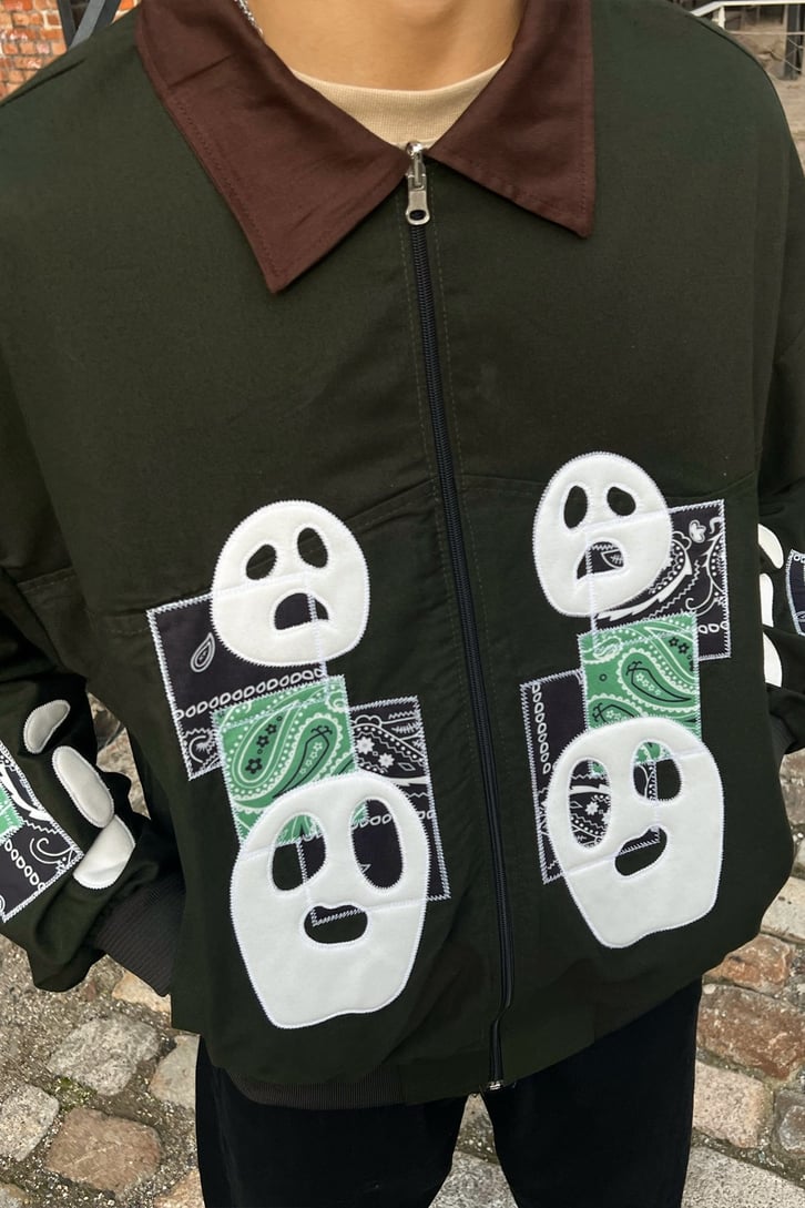 Ghost Patch Detay Haki Ceket