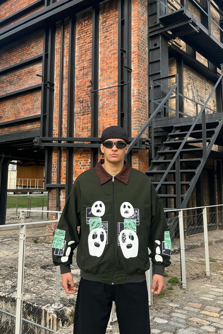 Ghost Patch Detay Haki Ceket