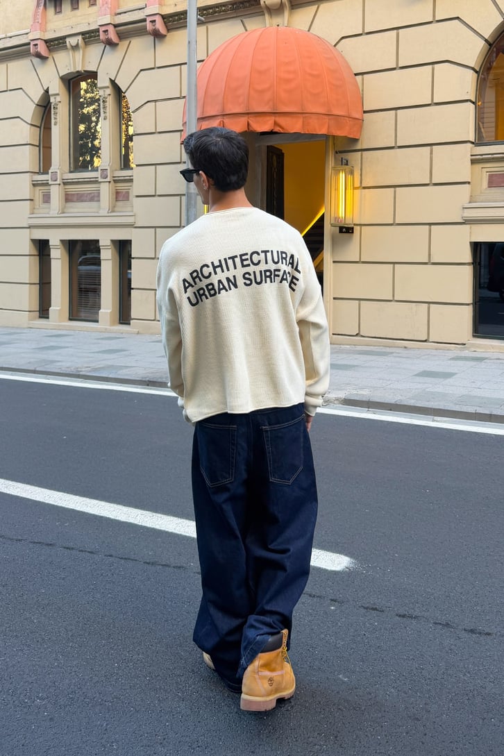 Grain Ecru Knit