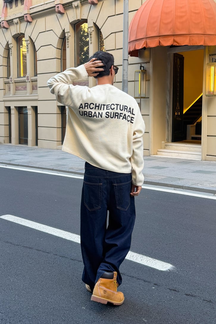 Grain Ecru Knit