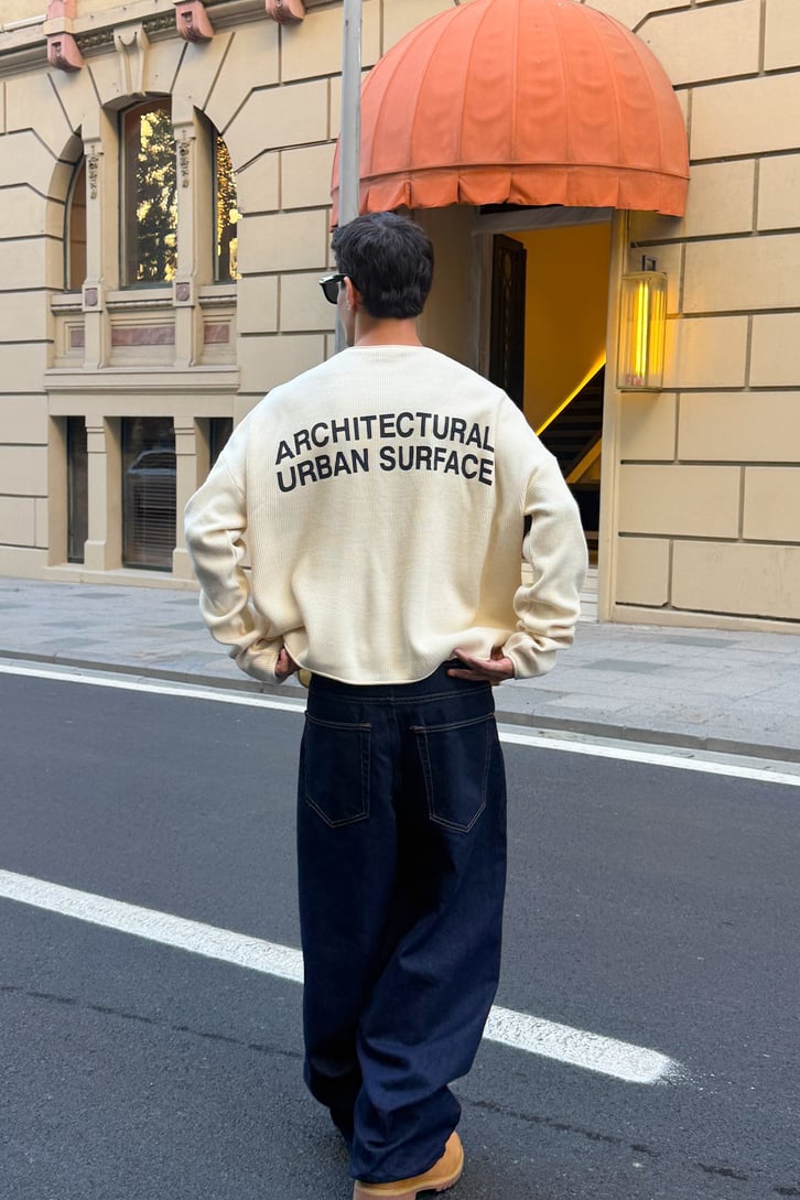 Grain Ecru Knit