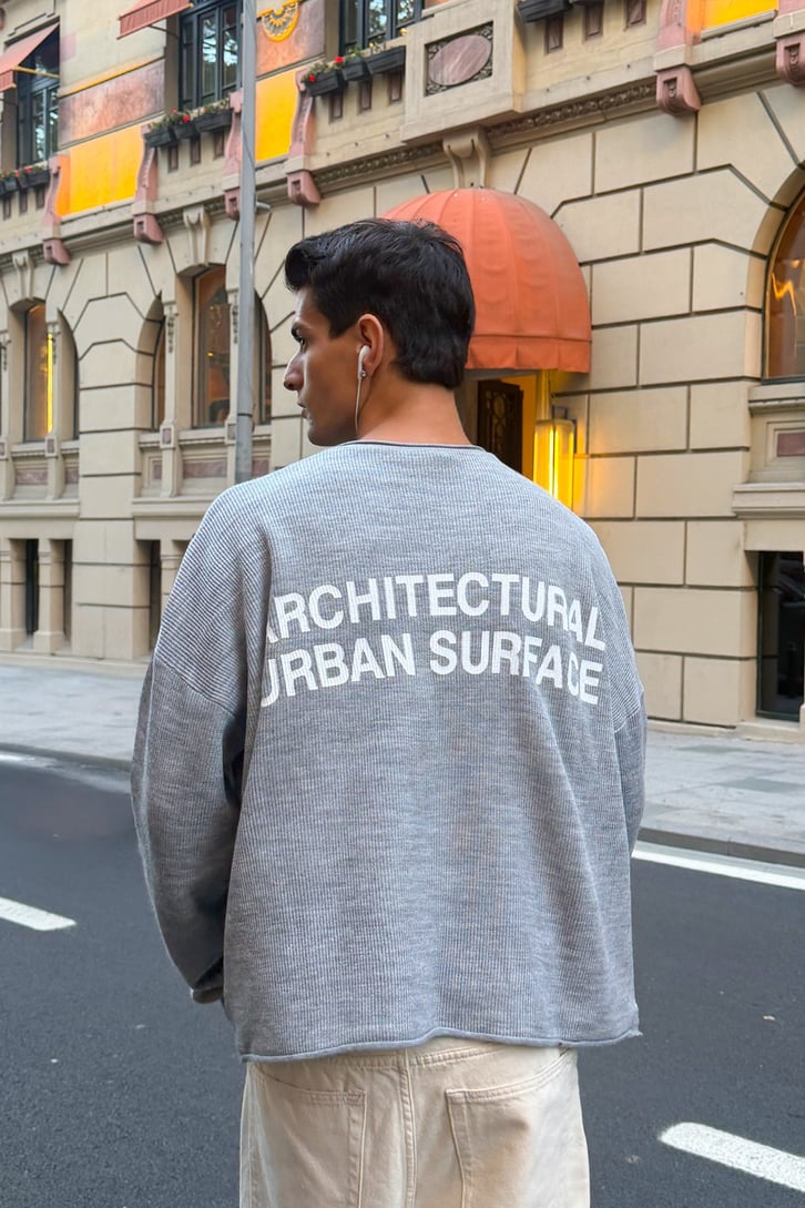 Grain Ecru Knit