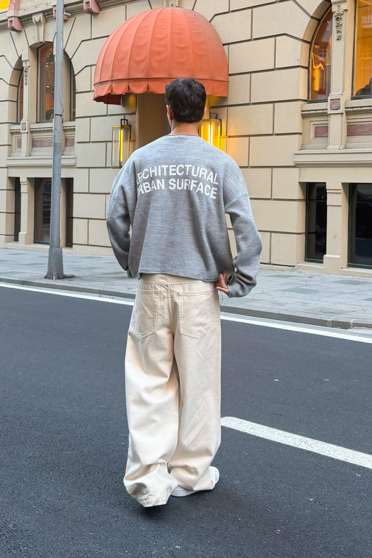 Grain Ecru Knit