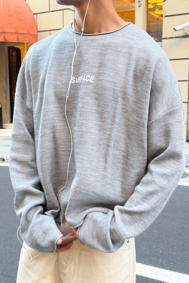 Grain Ecru Knit