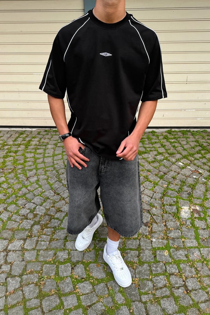 Greathland Nakışlı Oversize Tişört
