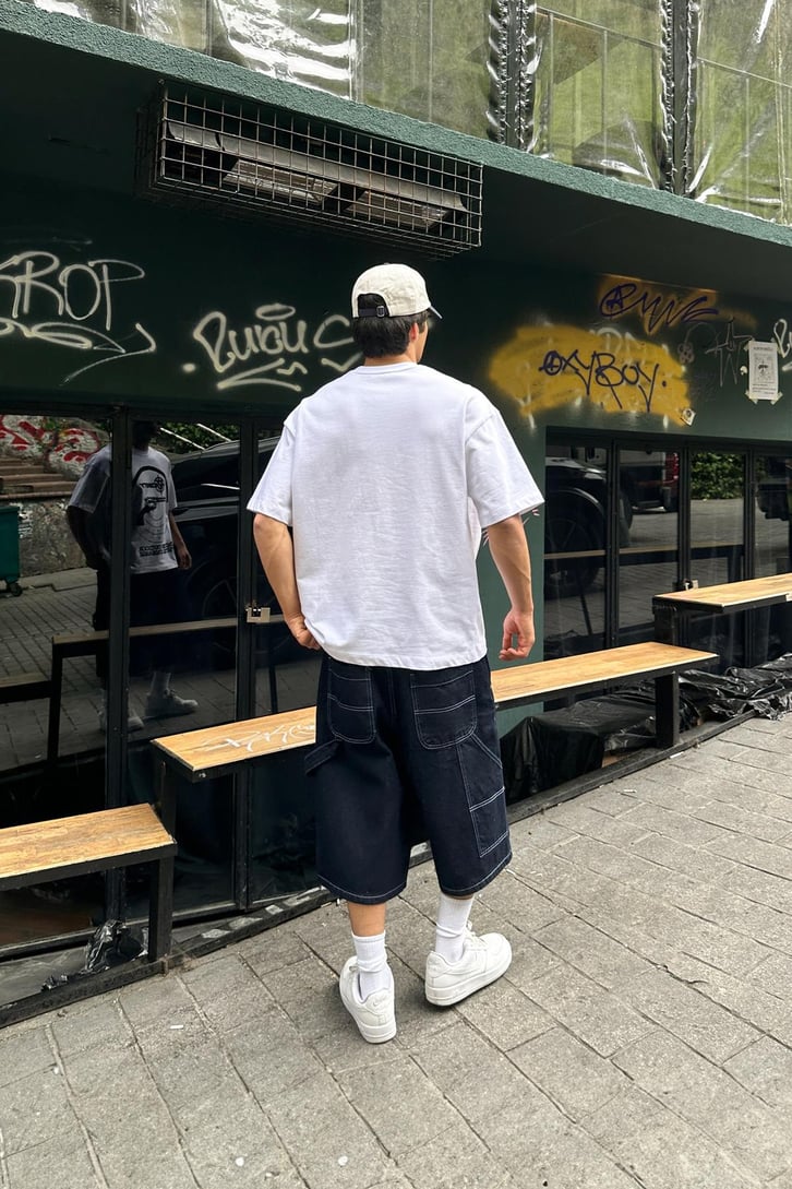 Gunrange Baskılı Oversize Tişört