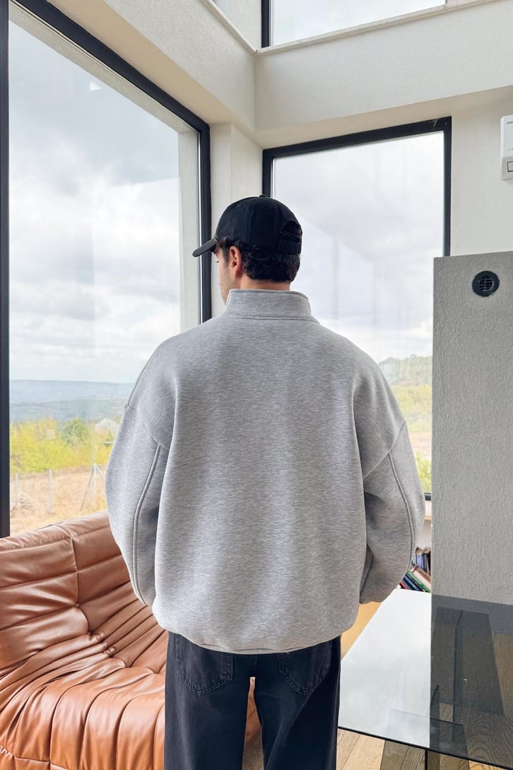Half Zip Sweatshirt