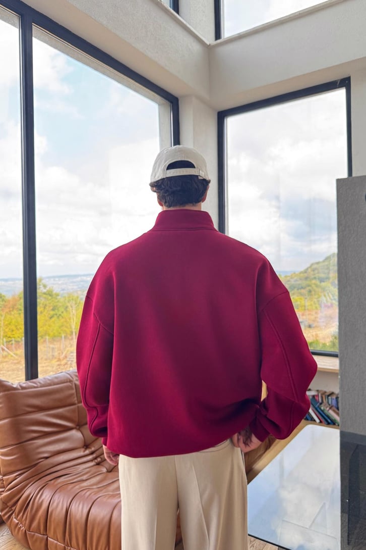 Half Zip Sweatshirt