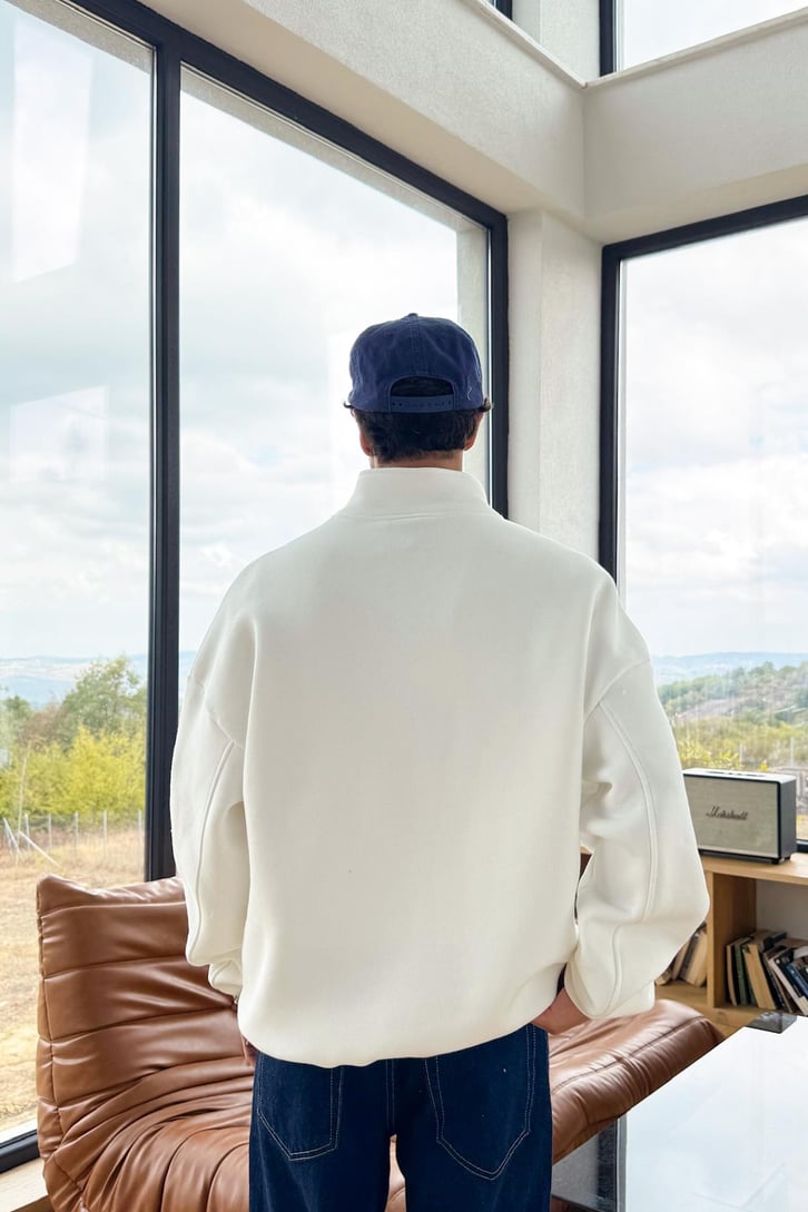Half Zip Sweatshirt