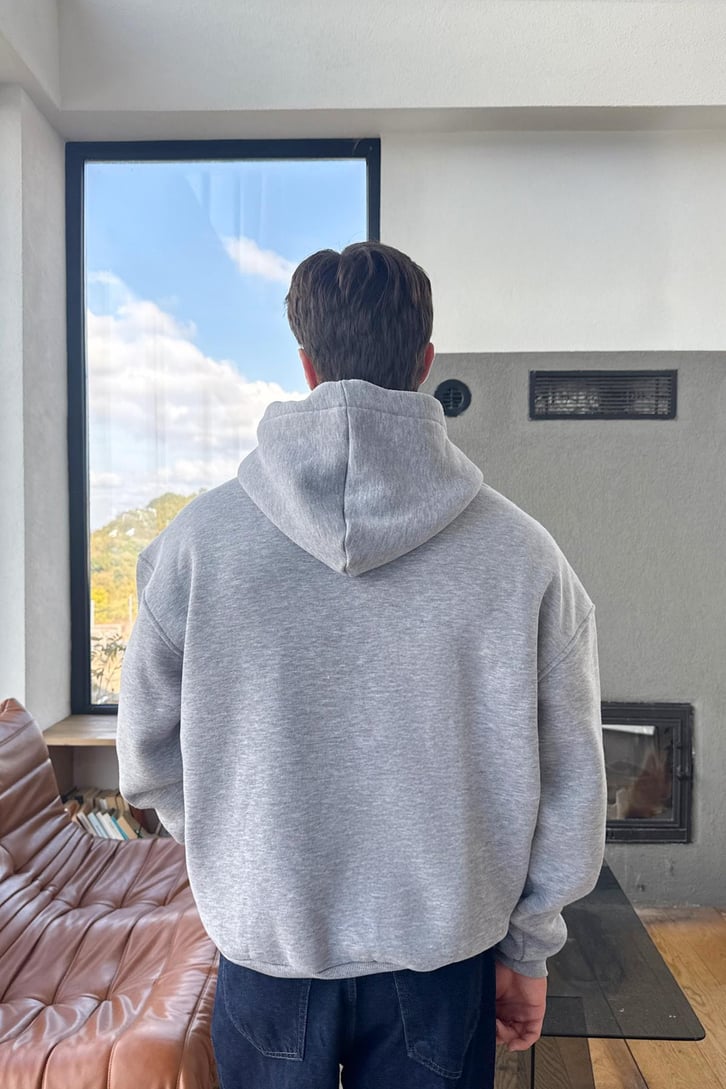 Harvard Baskılı Hoodie