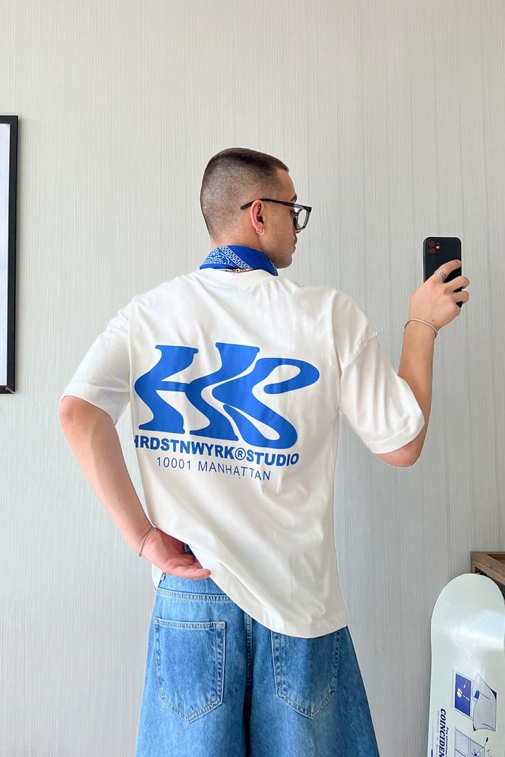 HRS Studio Crop Boy Oversize Tişört