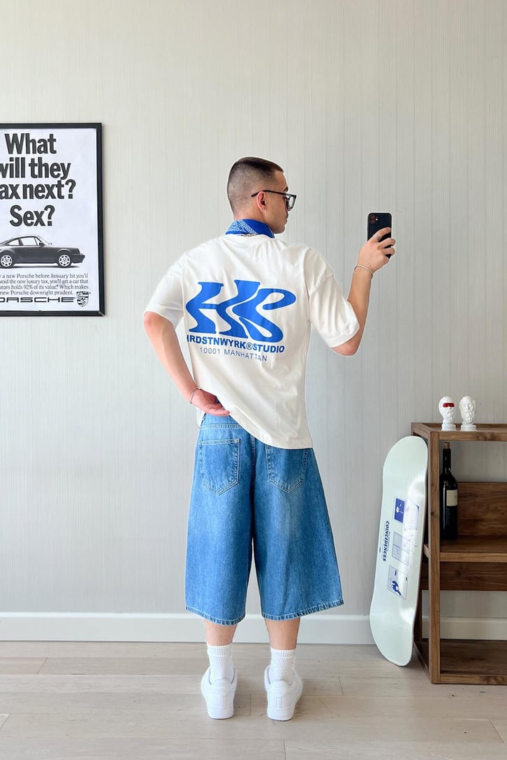 HRS Studio Crop Boy Oversize Tişört