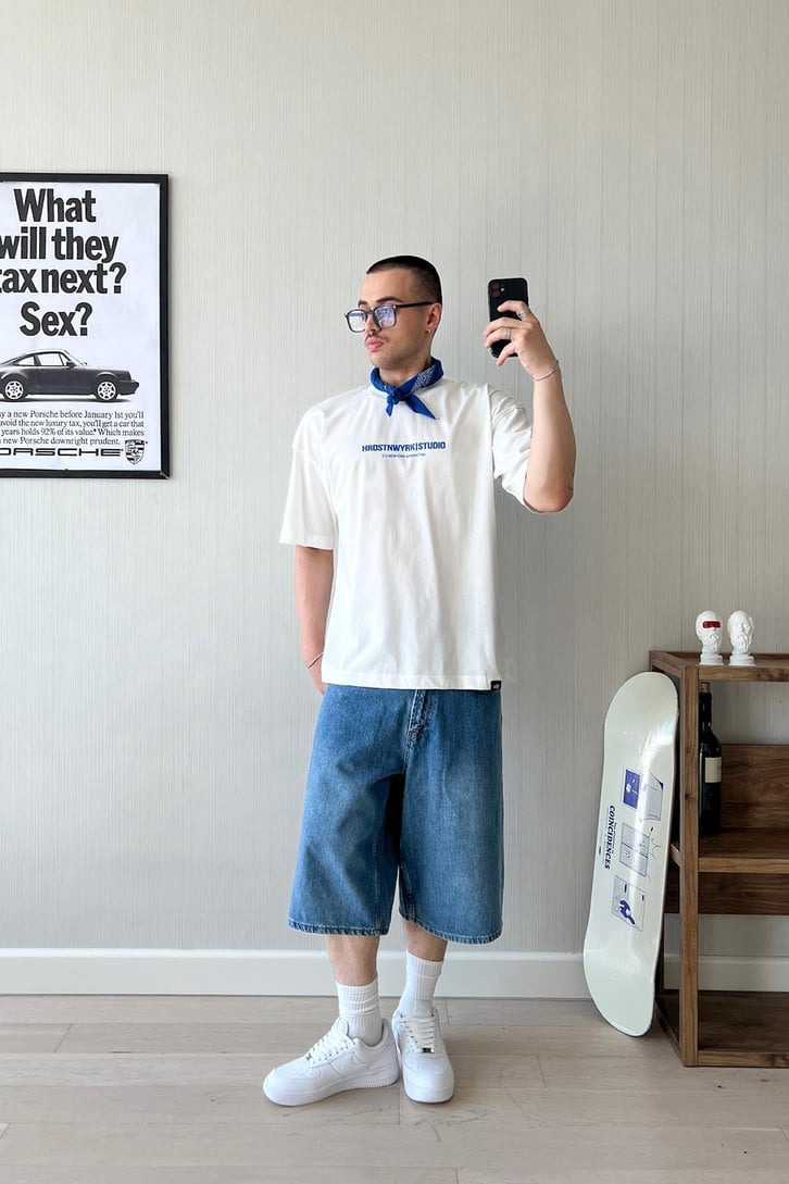 HRS Studio Crop Boy Oversize Tişört