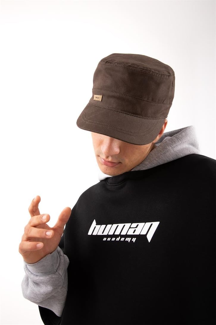 Human Academy 90's Fit Siyah Hoodie