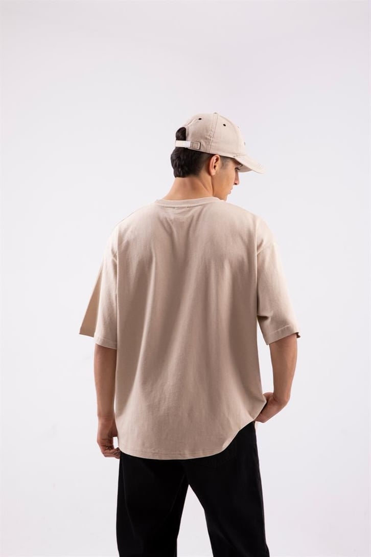 Iets Frans Nakışlı  Oversize Tshirt