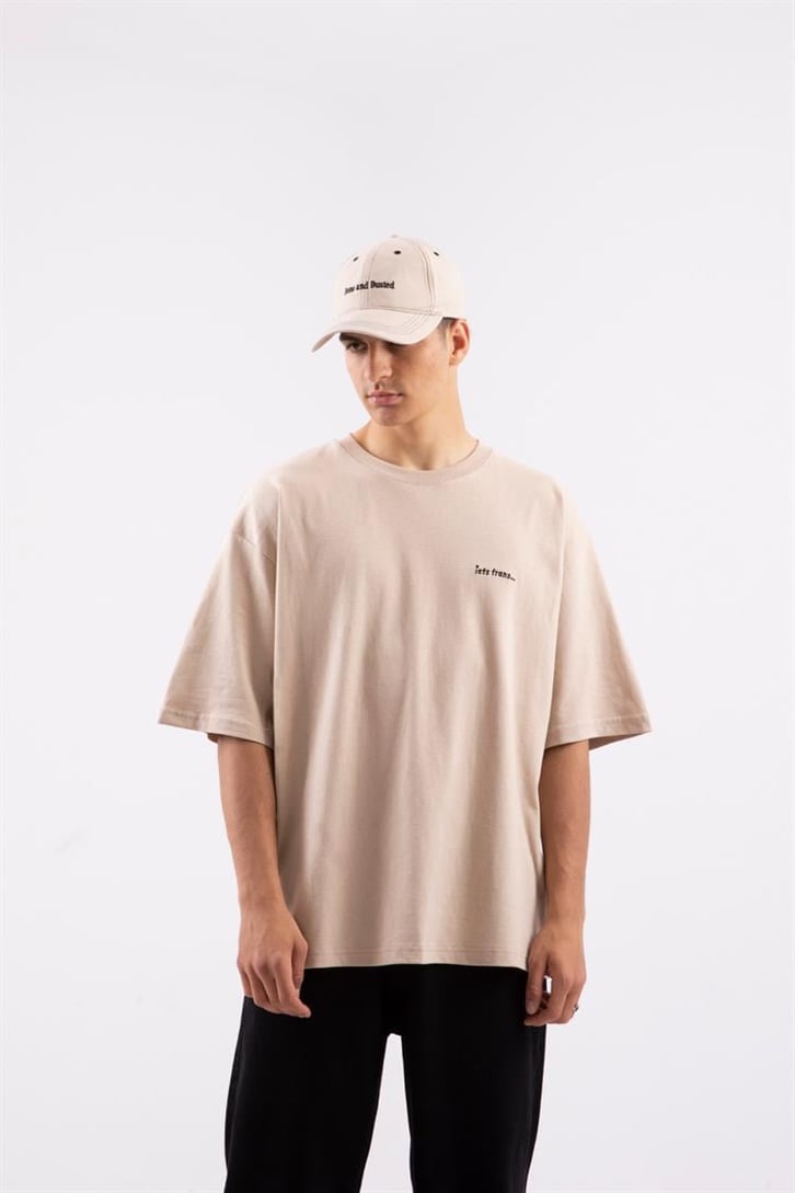 Iets Frans Nakışlı  Oversize Tshirt