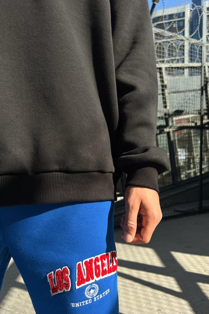 IETS Nakışlı Oversize Sweatshirt
