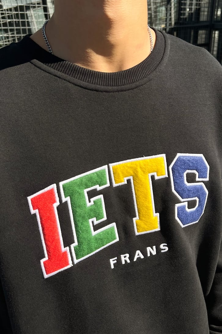 IETS Nakışlı Oversize Sweatshirt