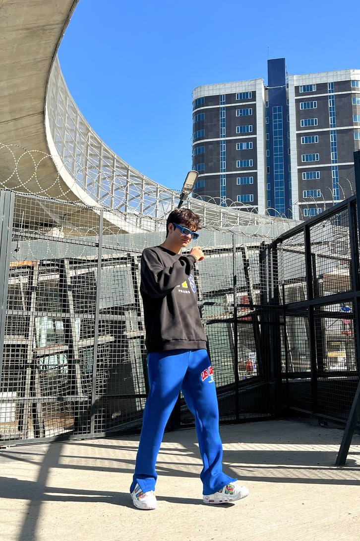 IETS Nakışlı Oversize Sweatshirt
