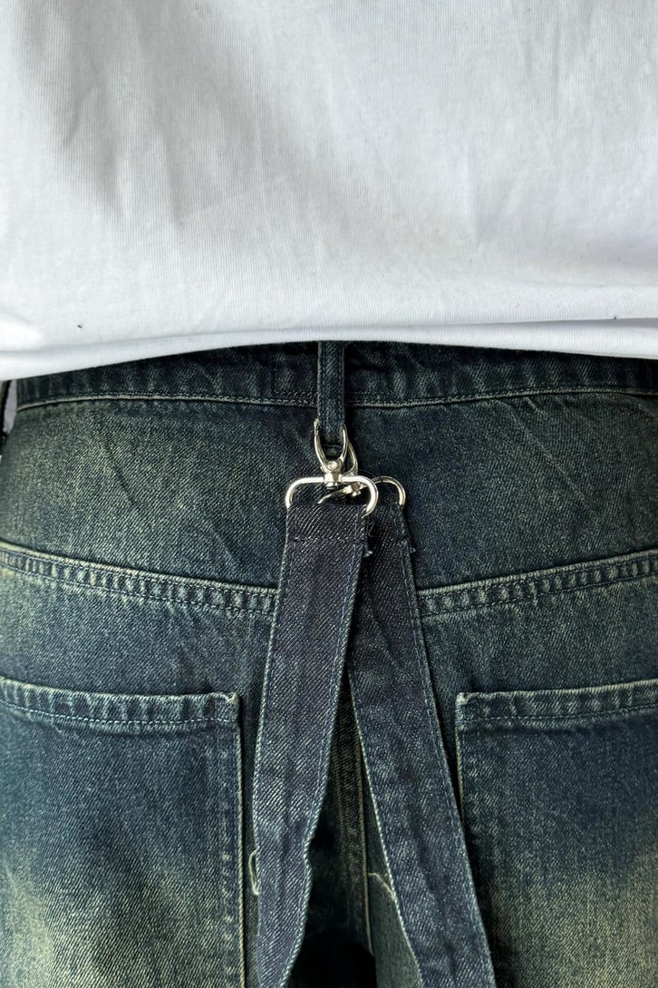 İp Detay Baggy Pantolon