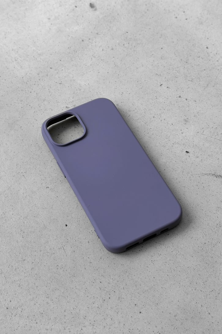 Iphone 15 Uyumlu Silikon Düz Kılıf
